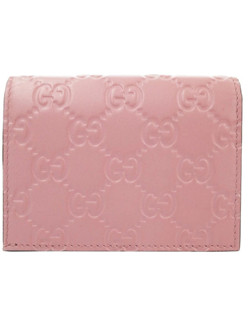 Gucci Bi ssima Cherry Card Wallet Coin fold Bill Short Black